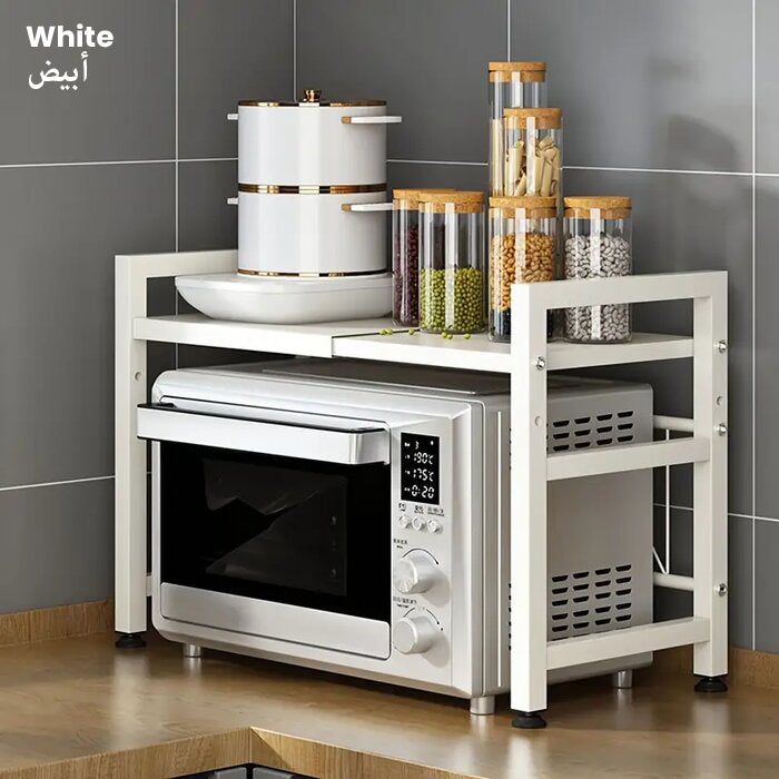 1 Tier Expandable Microwave Oven Rack