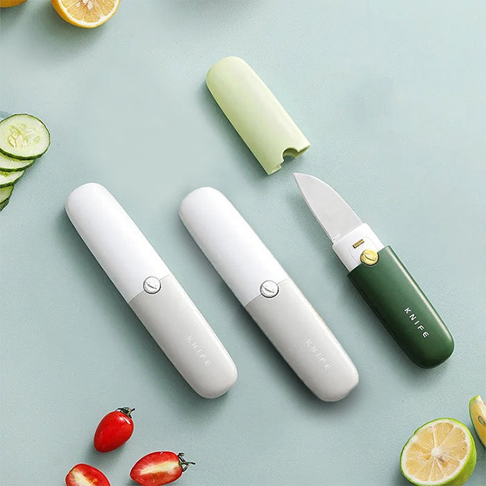 2- In- 1 Dual Fruit and Vegetable Knife Slicer and Peeler