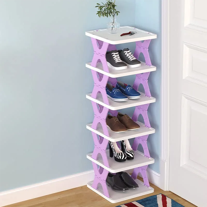 X Shaped Shoe Rack – 6 Layer