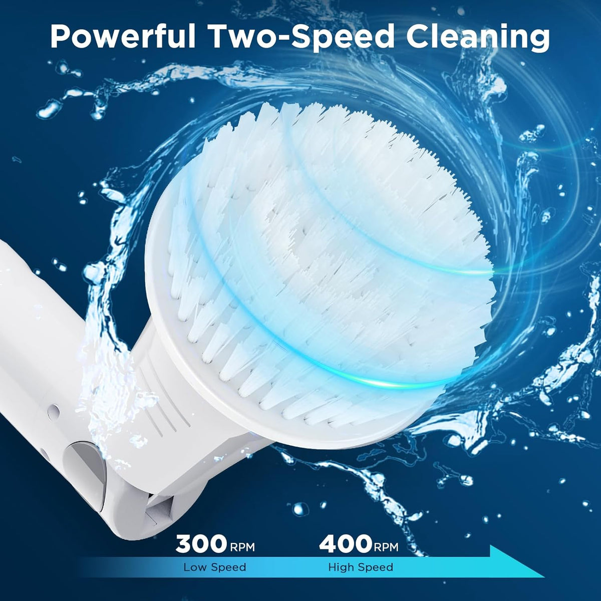 5-in-1 Electric Spin Scrubber