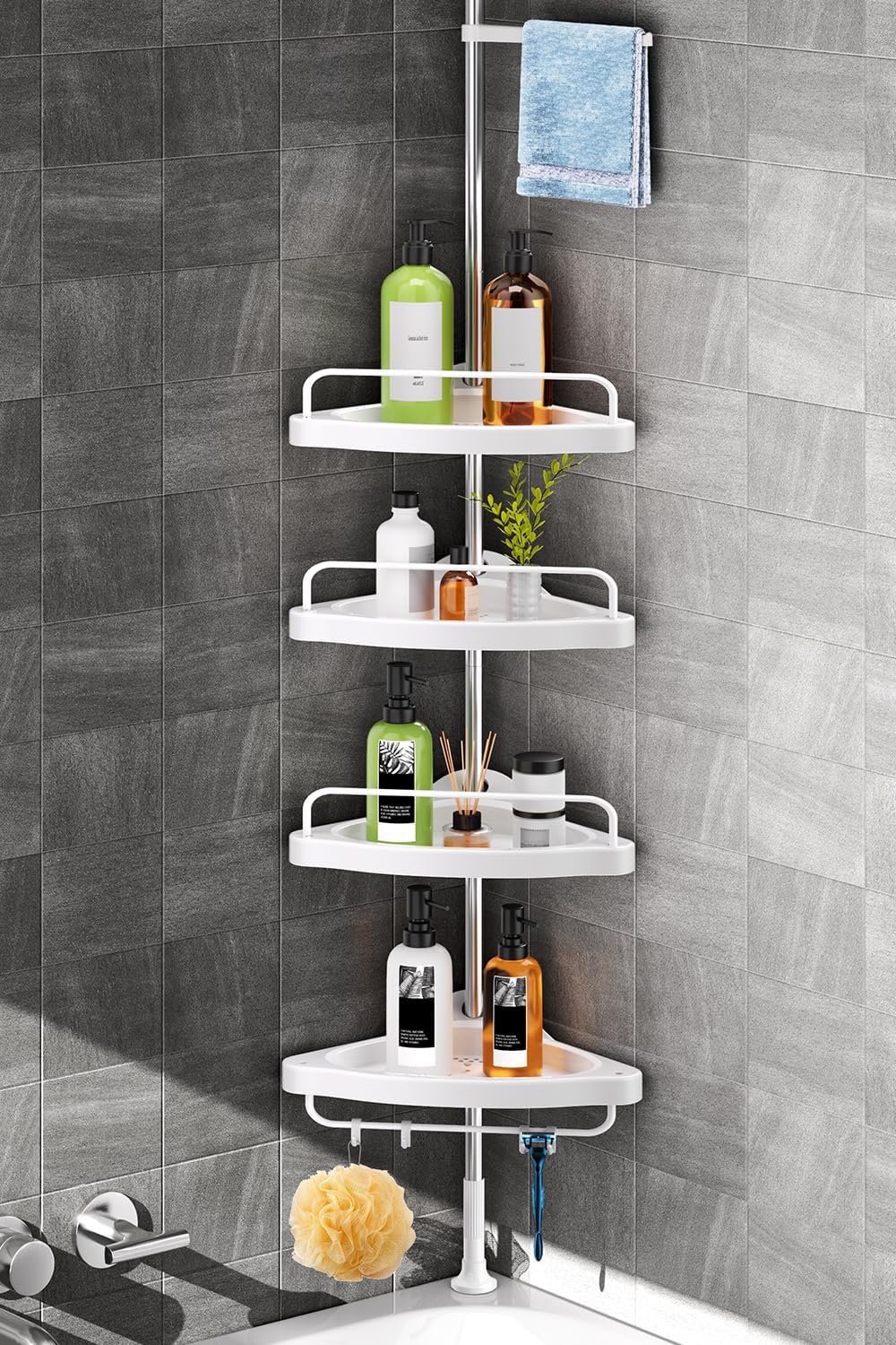 Shower Caddy Corner Organizer