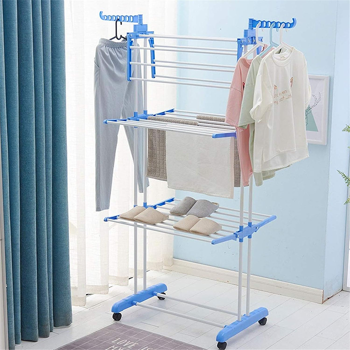 Folding 3-Tier Clothes Drying Rack