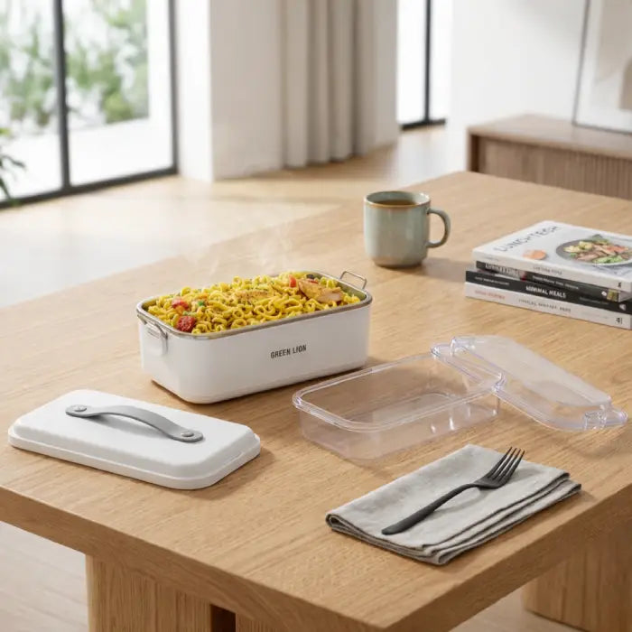 Stainless Steel Electric Lunch Box