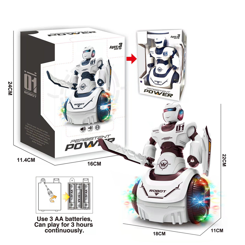 Battery-operated dancing robot toy for kids - Gift Mart