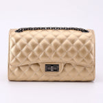 Diamond Plaid Chain Crossbody Bag