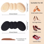 1 Pair Anti-Slip Heel Pads for Shoe