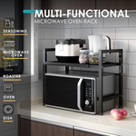 1 Tier Expandable Microwave Oven Rack
