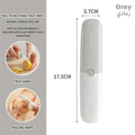 2- In- 1 Dual Fruit and Vegetable Knife Slicer and Peeler