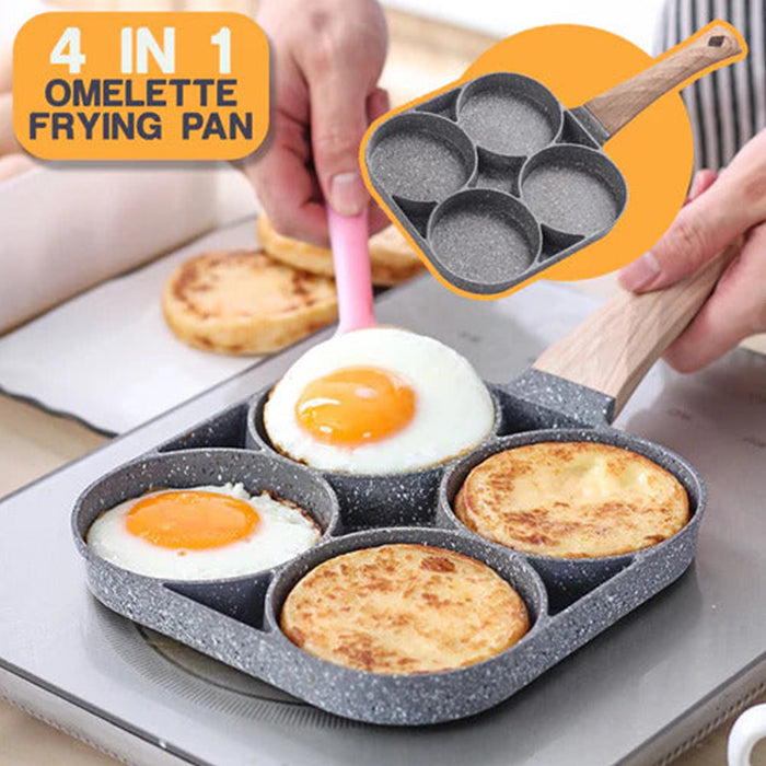 Non-Stick 4 Cups Egg & Pancake Fry Pan