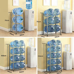 5 Gallon Water Bottle Stand, Heavy Duty Metal Water Bottle Jug Holder