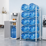 5 Gallon Water Bottle Stand, Heavy Duty Metal Water Bottle Jug Holder