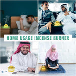 Bakhoor Burner with Quran Speaker & LED Light