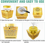Bakhoor Burner with Quran Speaker & LED Light