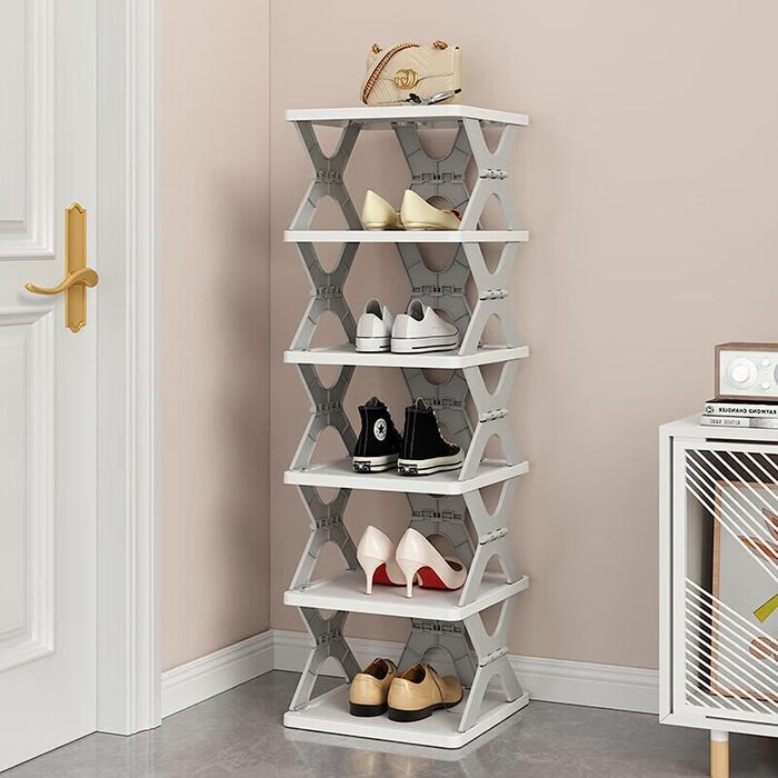 X Shaped Shoe Rack – 6 Layer