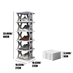 X Shaped Shoe Rack – 6 Layer