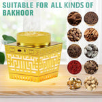 Bakhoor Burner with Quran Speaker & LED Light