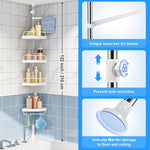 Shower Caddy Corner Organizer
