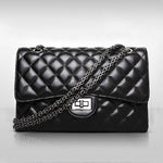 Diamond Plaid Chain Crossbody Bag