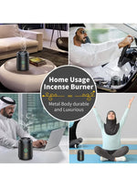 Mini USB Rechargeable Bukhoor Burner