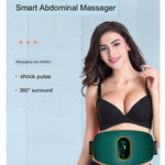 Smart Abdominal Massager with Heat & Vibration