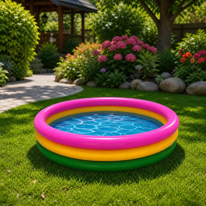3-Ring Kids Inflatable Swimming Pool