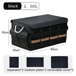 Foldable Car Trunk Storage Organizer Box with Lid