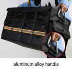 Foldable Car Trunk Storage Organizer Box with Lid