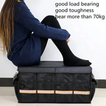 Foldable Car Trunk Storage Organizer Box with Lid