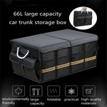 Foldable Car Trunk Storage Organizer Box with Lid