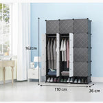 Plastic Foldable Portable Wardrobe Organizer