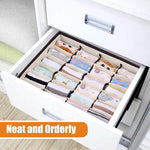 16 Cell Collapsible Foldable Underwear Wardrobe Garments Organizer