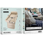 Green Lion Inflatable Toddler Travel Bed – Beige