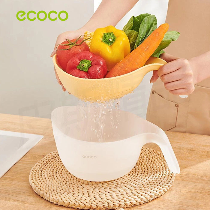 Ecoco Double Layer Drainage Basket