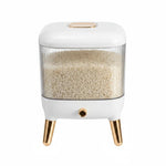 10KG Large Capacity Rice Storage Container with Airtight Lid
