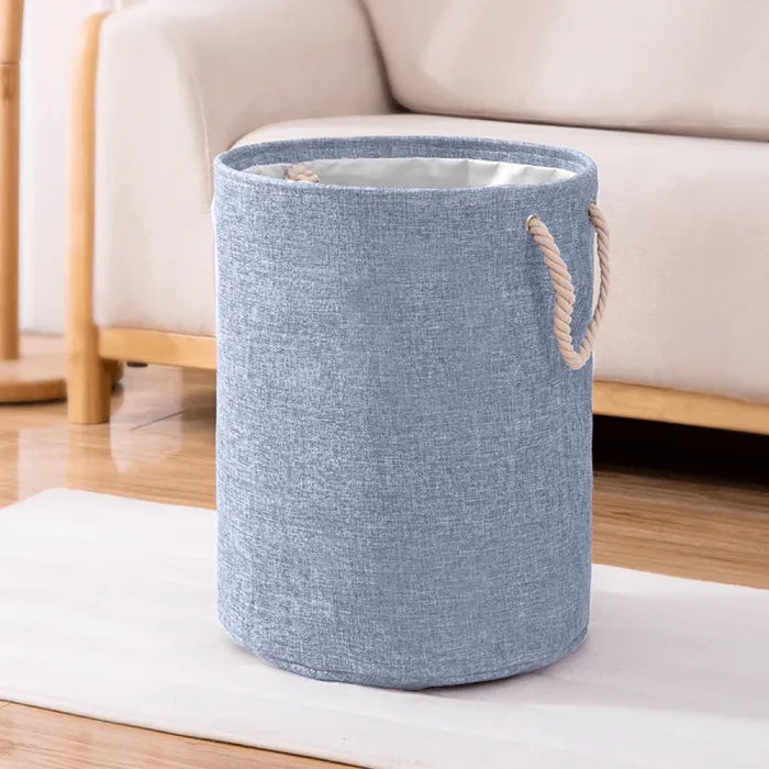 Multifunctional Foldable Round Cloth Storage Laundry Bin