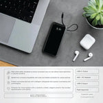 Green Lion Madrid 10 Power Bank 10000mAh PD 35W – Gray