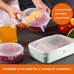 Stretchable Reusable Silicone Lid Food Storage Covers
