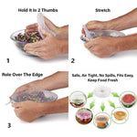 Stretchable Reusable Silicone Lid Food Storage Covers