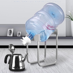 Portable Stainless Steel Water Bottle Jug Dispenser Stand