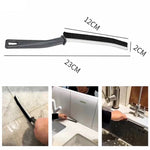 Narrow Joints Scrubber with Stiff Bristles for Cleaning Gap