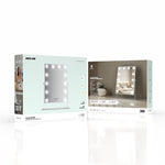 Green Lion Glam Shine Makeup Mirror With LED Lights – White