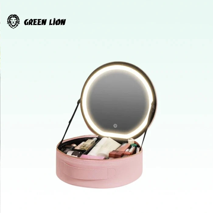 Green Lion Makeup Organizer Pro – Pink