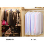 Hanging Garment Bags, Dustproof Clothes Cover With Zipper