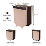 Kitchen Hanging Slim Trash Holder