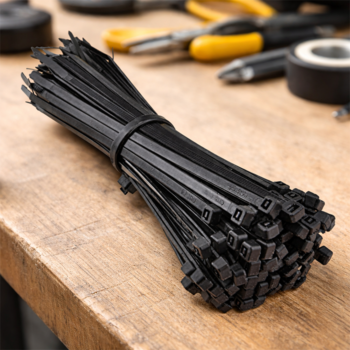 100 Pcs Strong & Durable Nylon Cable Ties 3.6 x 400mm