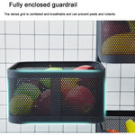 5-Tier Multipurpose Rotating Square Kitchen Storage Rack