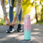 Stainless Steel Insulated Cute Water Bottle Straw Flip