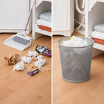 Round Metal Mesh Trashcan for Home & Office