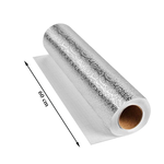 Kitchen Wall Aluminium Foil Sticker Silver