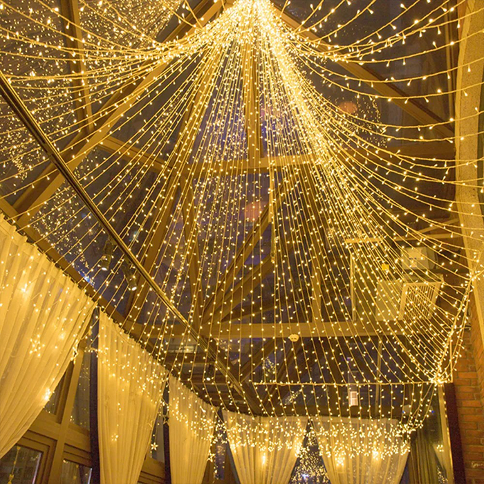 LED String Warm Eid Ramadan Decorations Lights – 50 meter